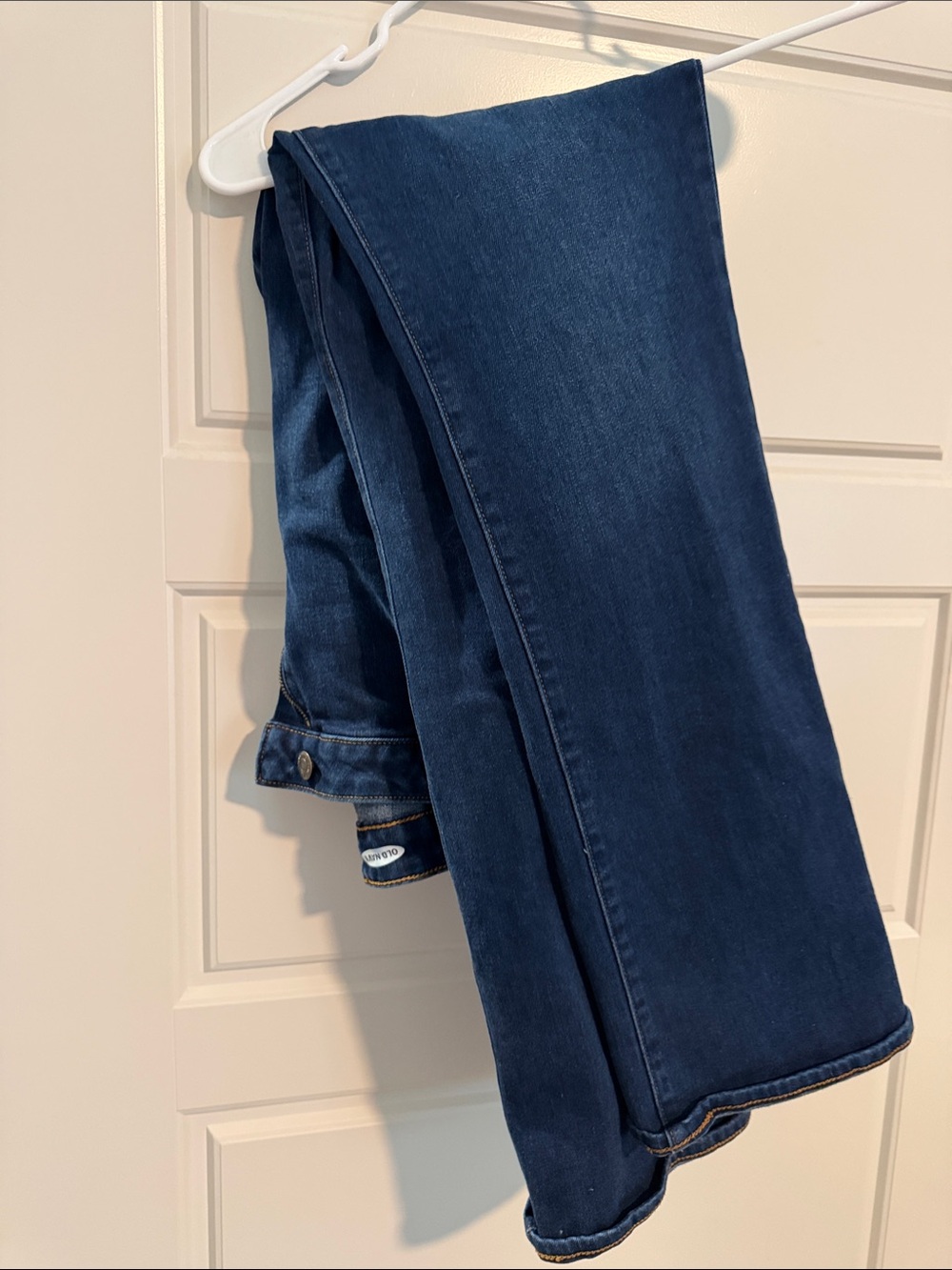 Dark Indigo Straight-Leg Jeans